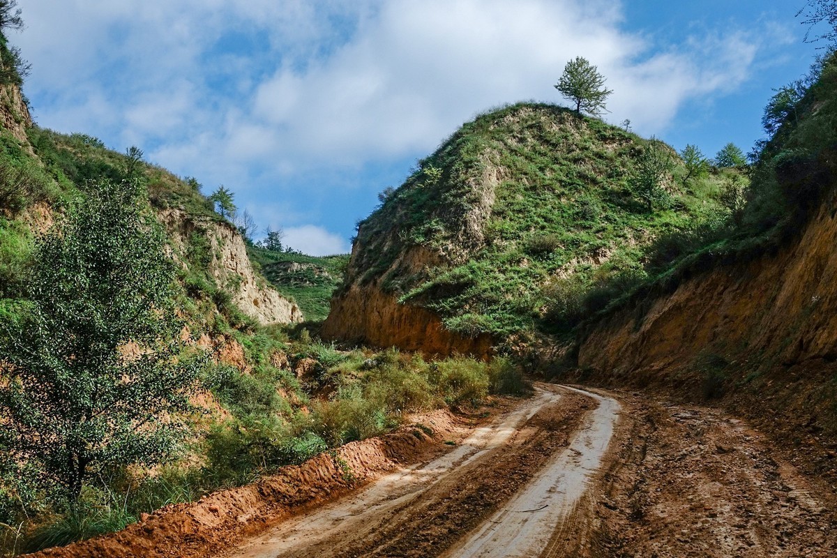 路过陕北之路上随拍