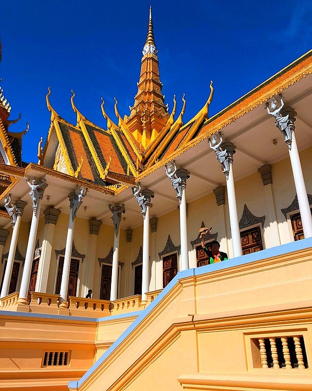 不老松异国风情彔2015中国优导中游张松柬埔寨26金边皇宫也称四臂弯