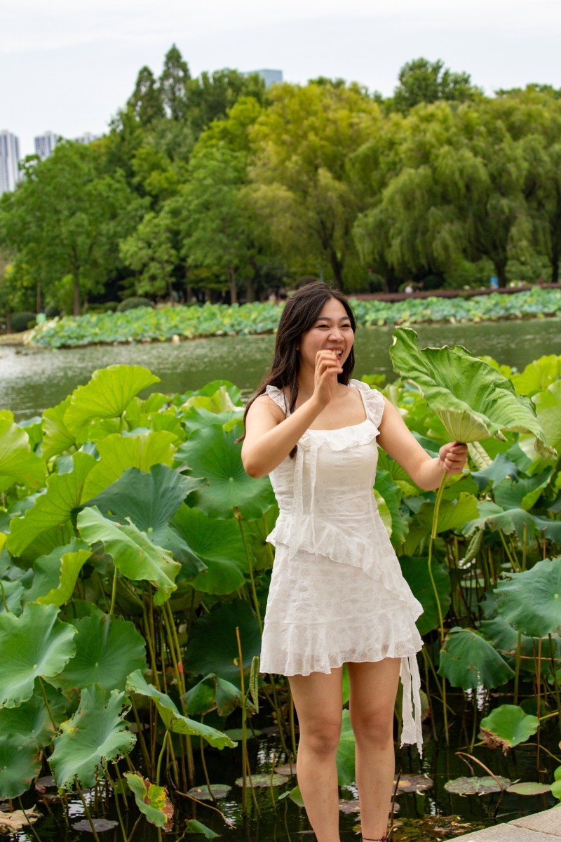 荷花池旁抓拍 10