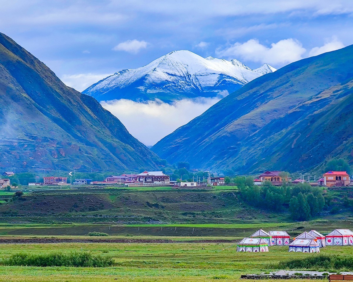 上海～成都～拉萨骑游随拍（66）雪山相伴