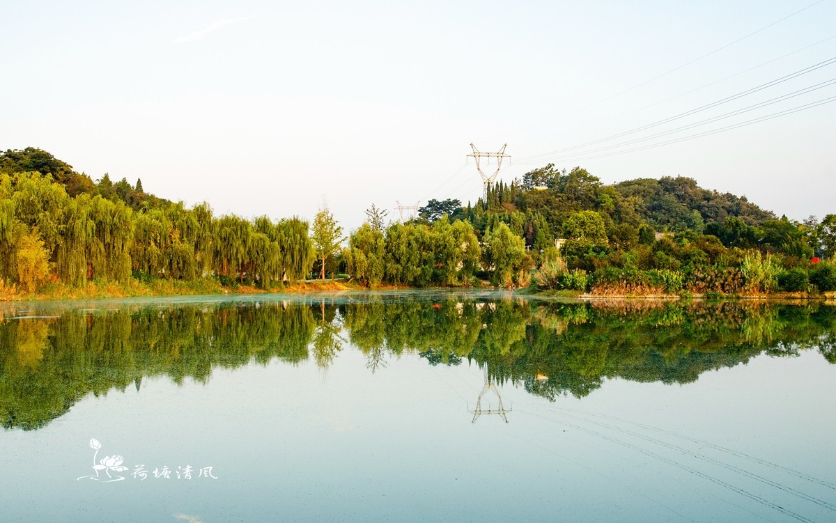 早上徒步拍摄，健身运动公园