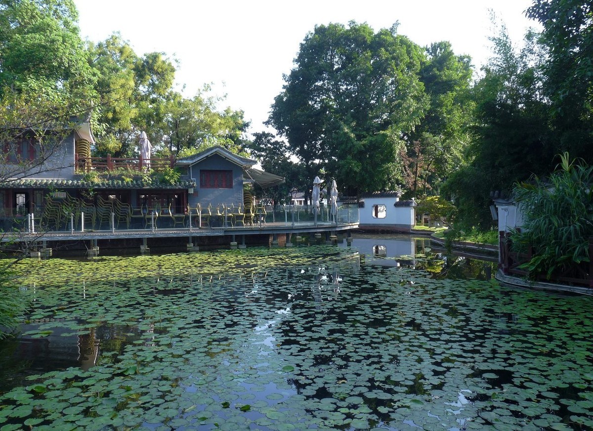 池塘小景，祝众摄友中秋节快乐！