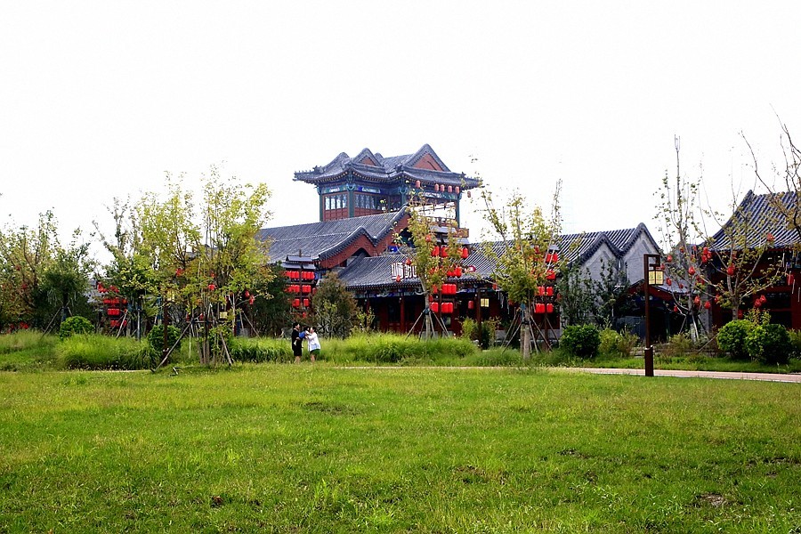 《不老松：纪实摄影》大美沧州系列報道：园博园沧州坊！ (14)和沧州南川老街性质差不