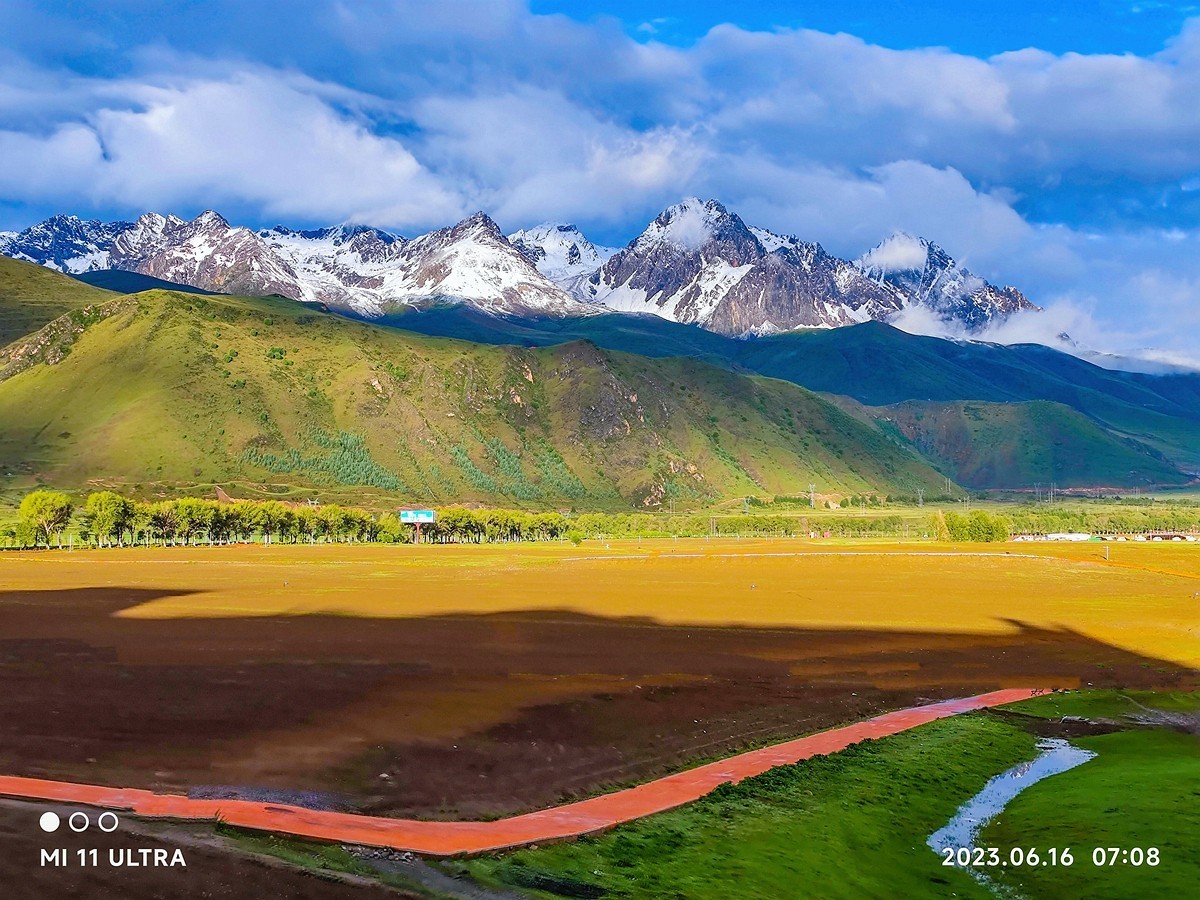 上海～成都～拉萨骑游随拍（66）雪山相伴