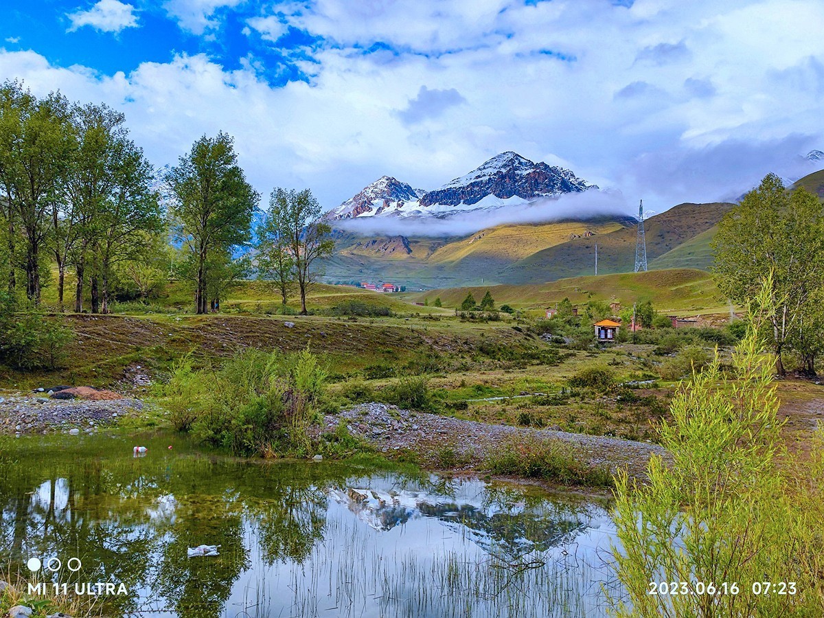 上海～成都～拉萨骑游随拍（66）雪山相伴