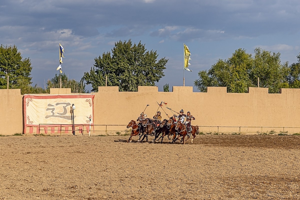 旅游记录 ：宁夏 · 银川 · 西夏风情园之马术表演