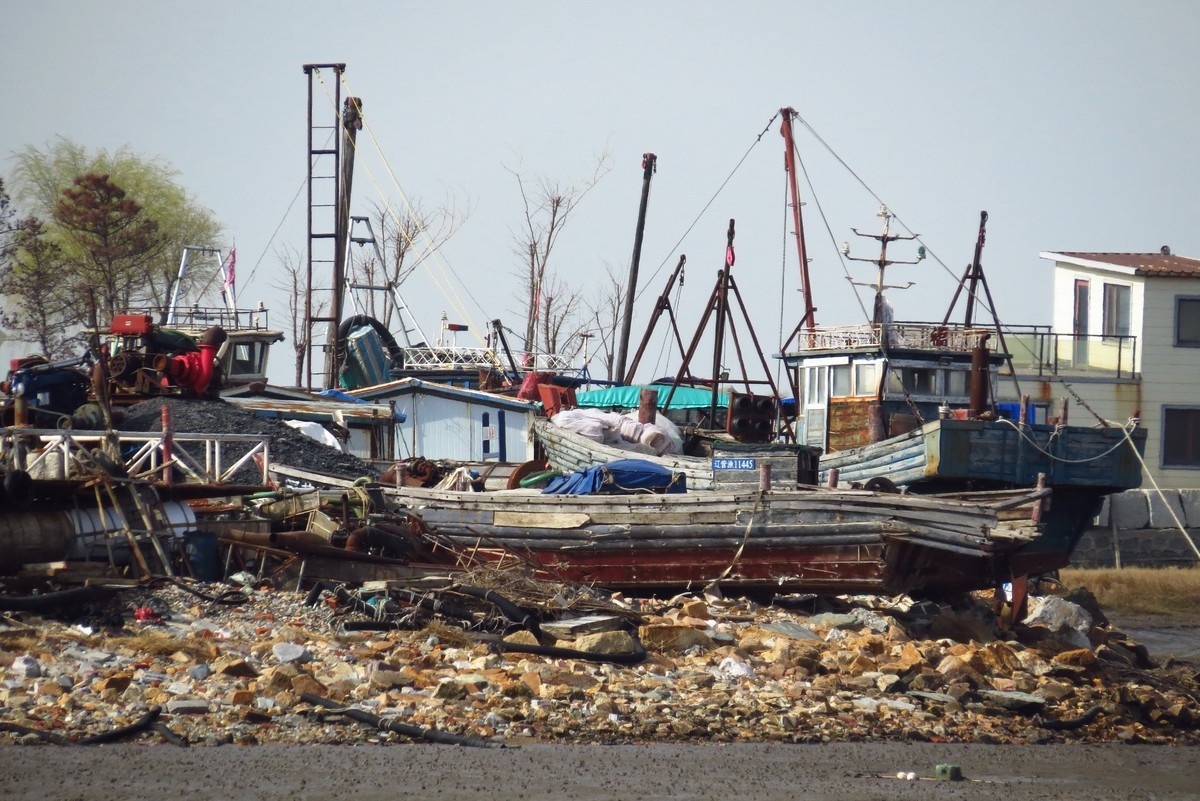 静静的四道沟渔港