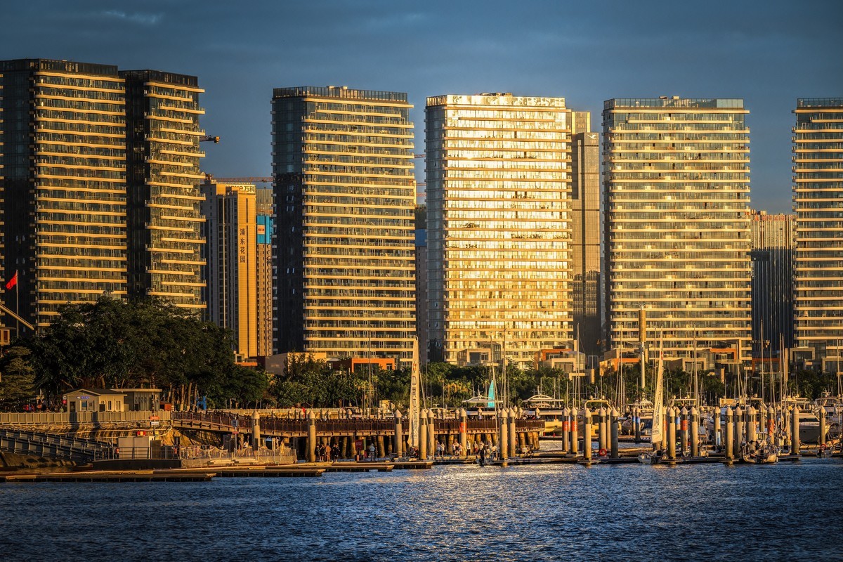 海的日落之城--厦门五缘湾