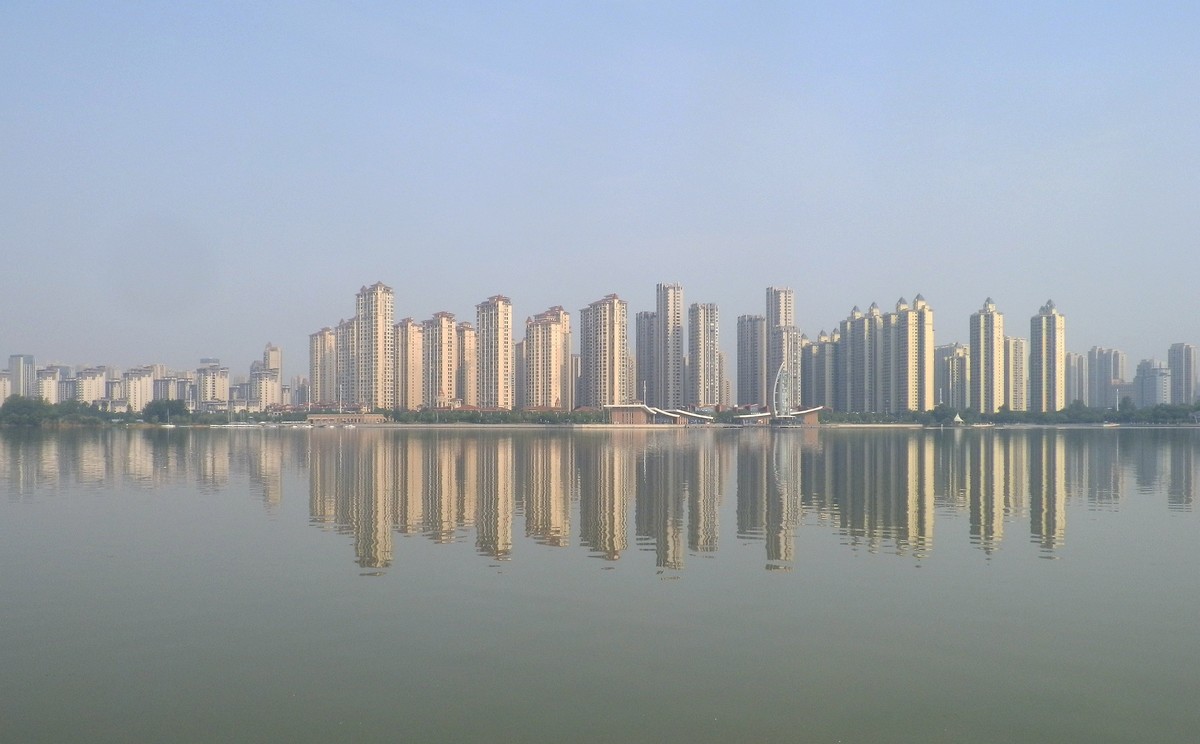 龙湖边沙滩风光，祝大家端午安康！