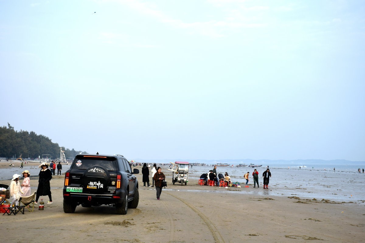 2024春节 滇桂沿边行（30）金灿灿的海滨