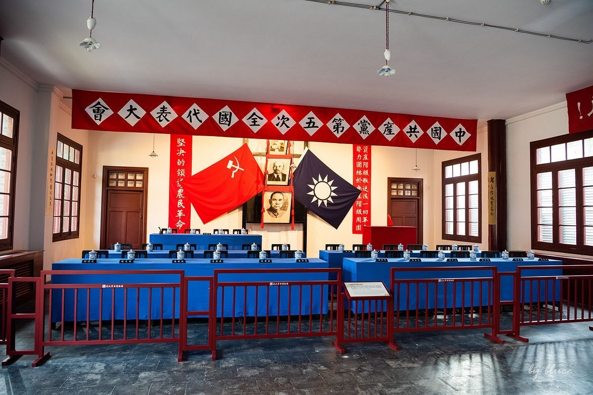 五大会址纪念馆参观