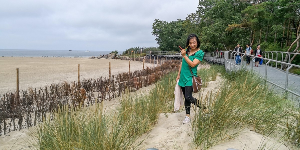 海滩留影（波兰之“希尔半岛”）