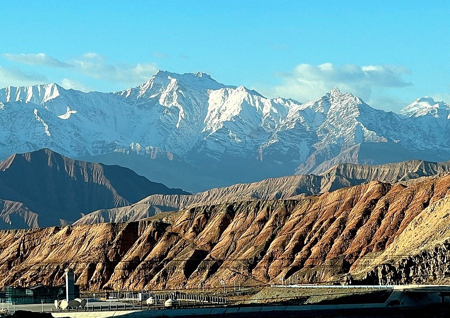 《不老松：纪实摄影》【山河锦绣】南疆游摄：西极！ (2)中国的最西部。是中国国土上最