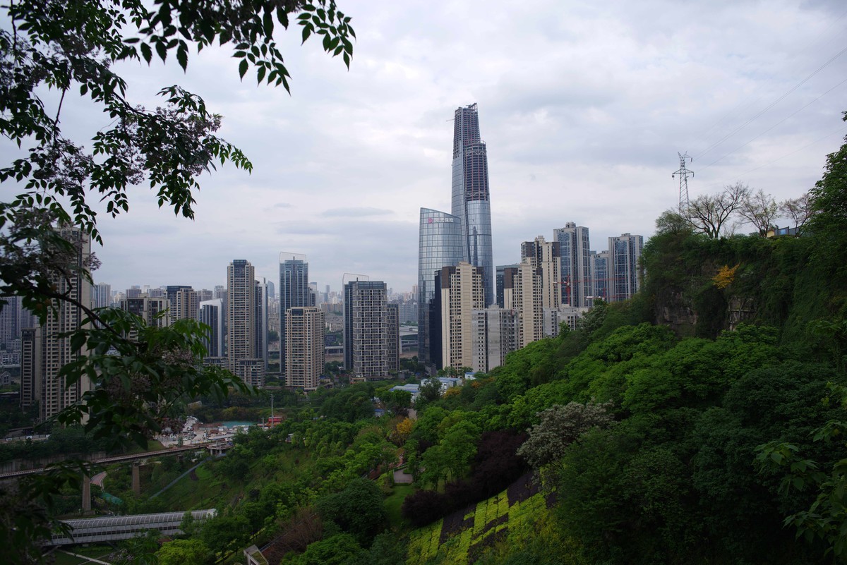 渝中半岛虎头岩公园
