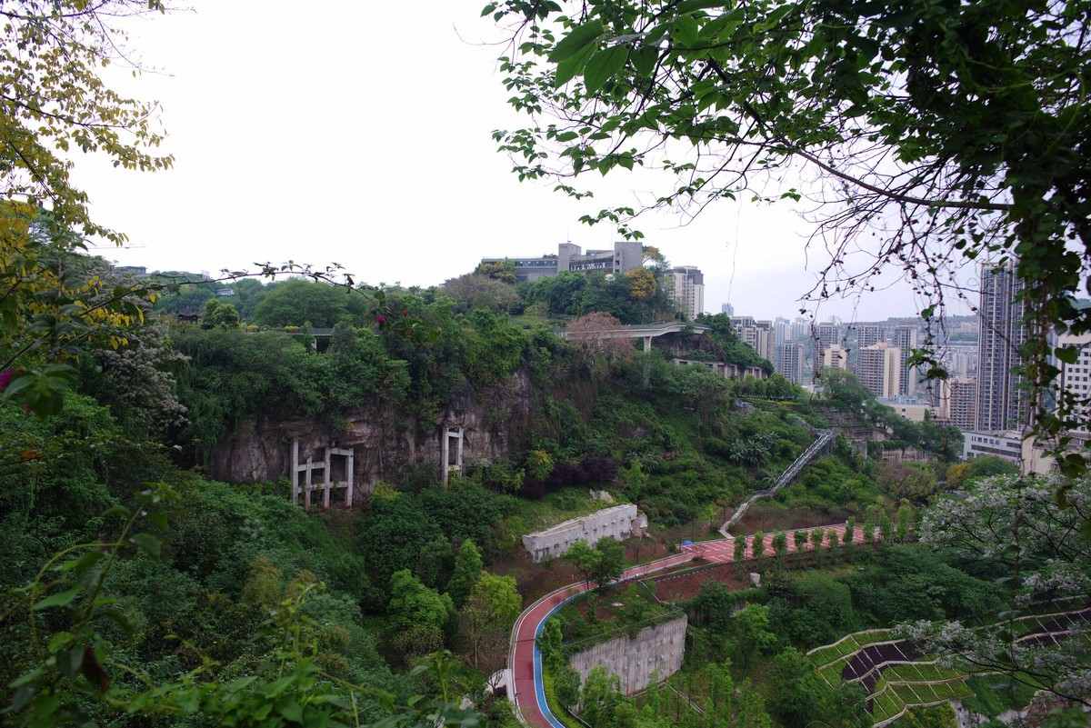 渝中半岛虎头岩公园