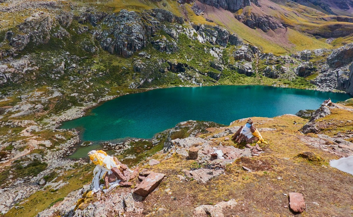 静谧的高原湖泊-错通翠湖，海拔4600米。