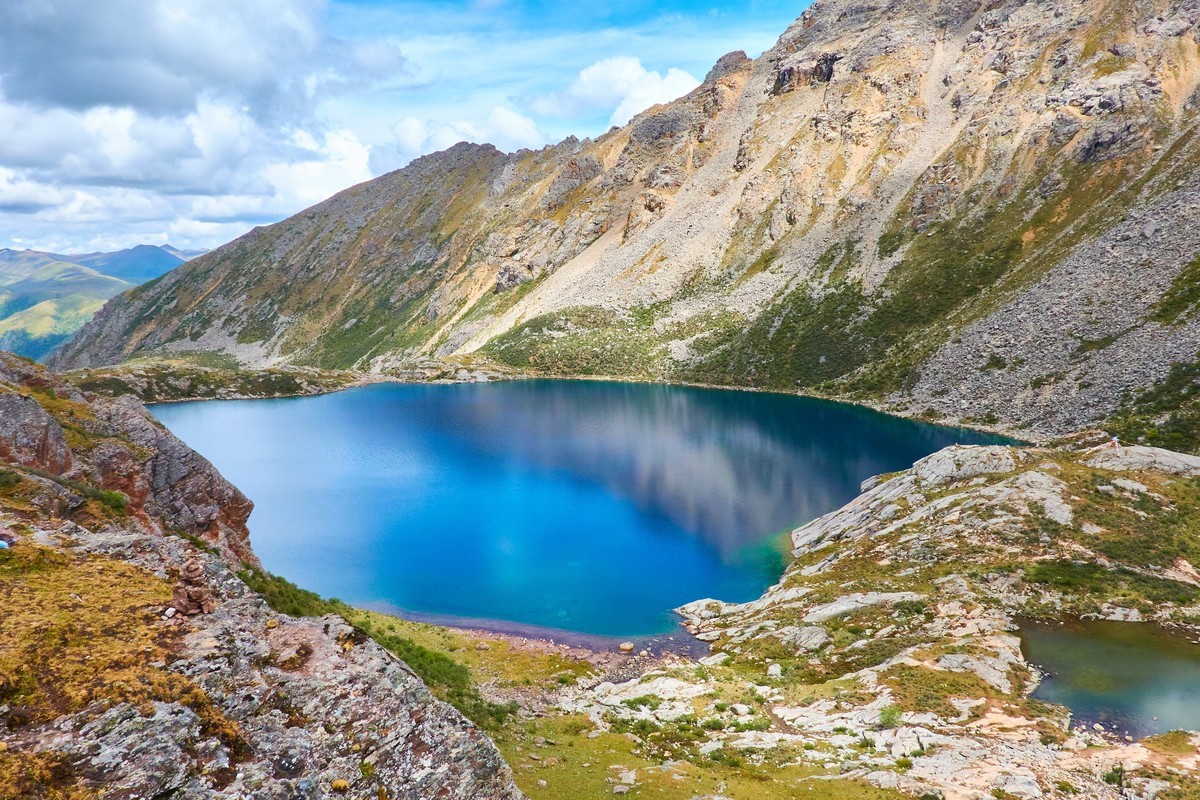 静谧的高原湖泊-错通翠湖，海拔4600米。