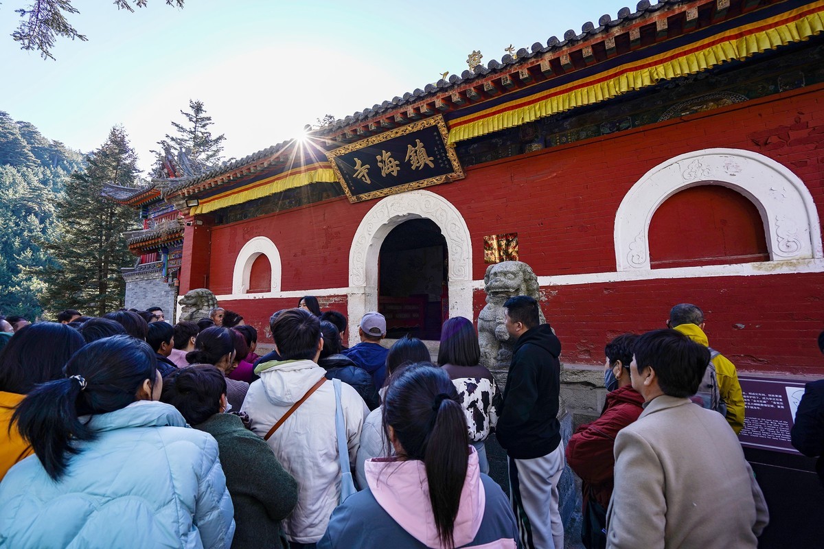五台山的寺庙