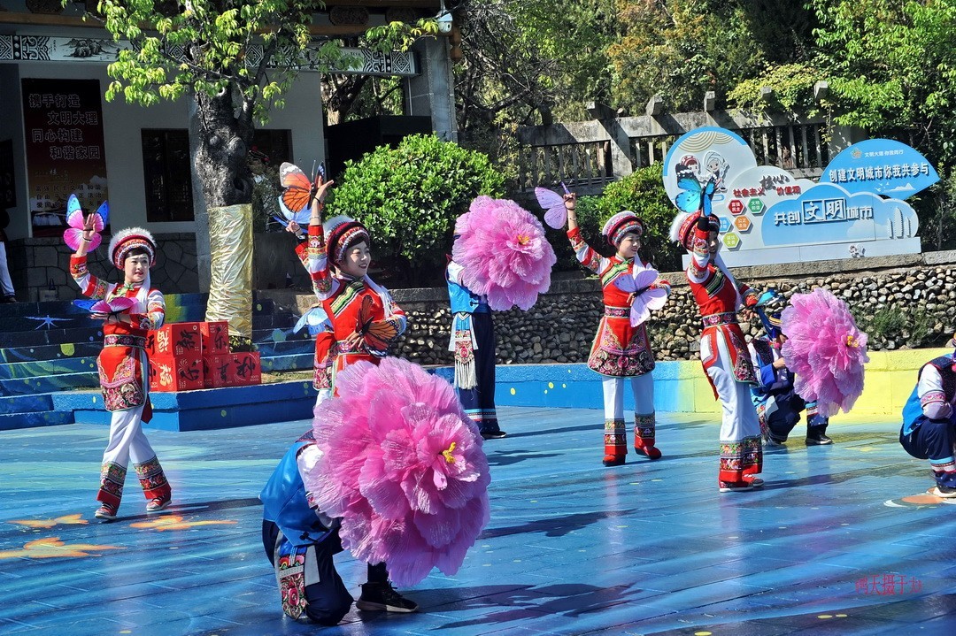 2025年春节蝴蝶泉边      周鸣天