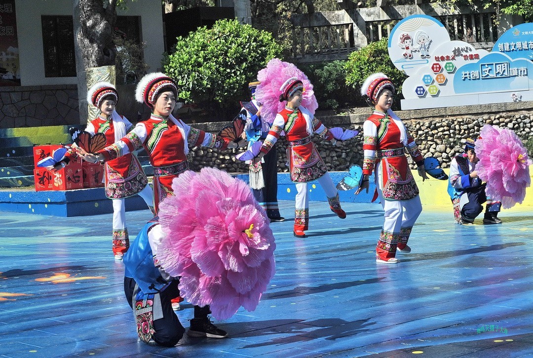 2025年春节蝴蝶泉边      周鸣天