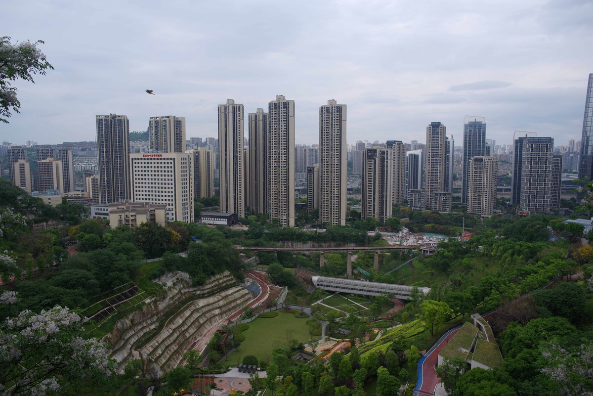 渝中半岛虎头岩公园