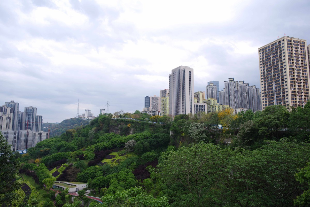 渝中半岛虎头岩公园