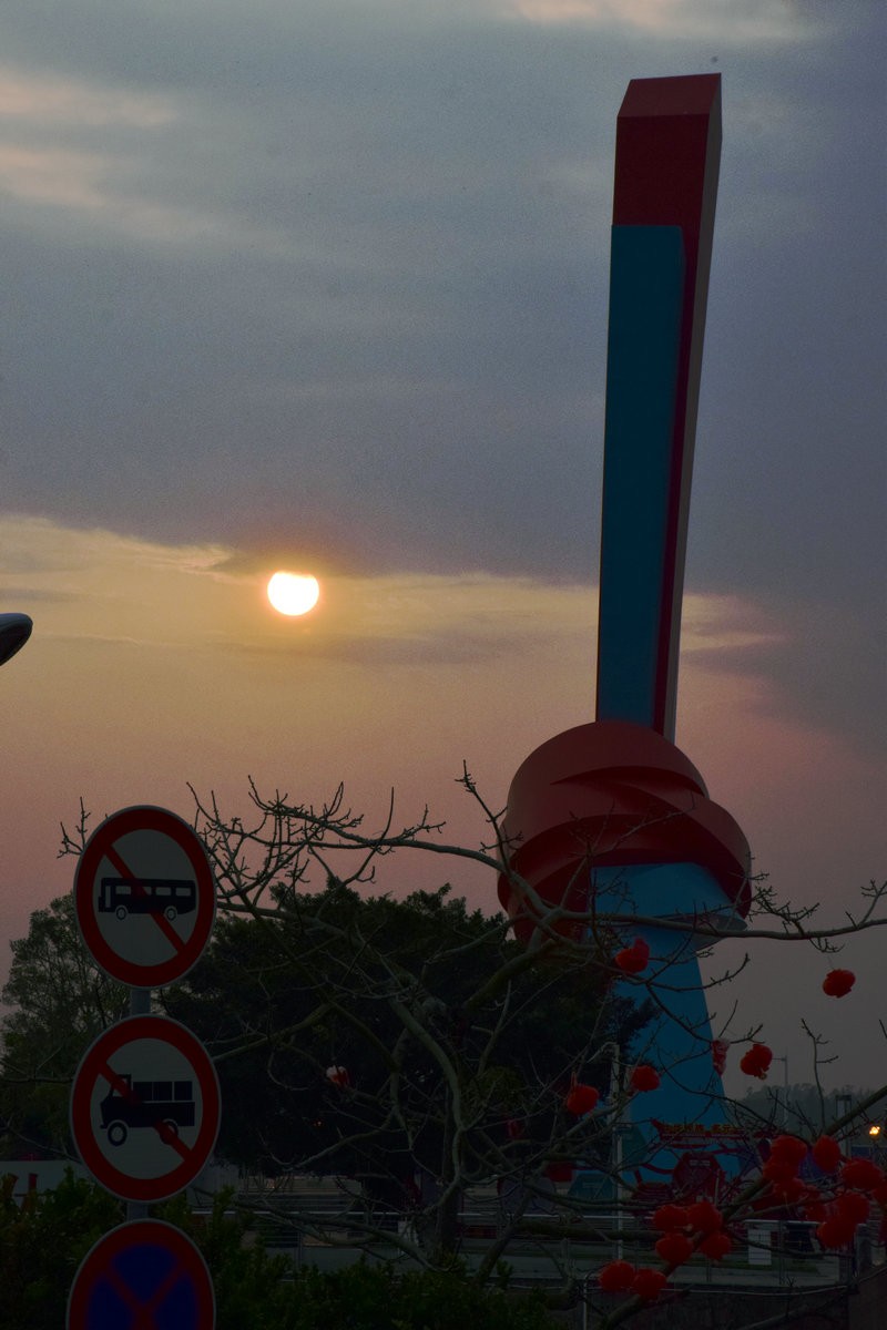 2024春节 滇桂沿边行（32）广西沿边公路起点零公里标志