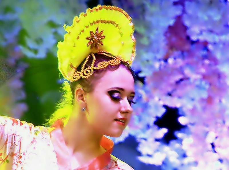 《不老松：纪实摄影》》海拉尔俄罗斯文艺晚会！俄罗斯人头像(1)