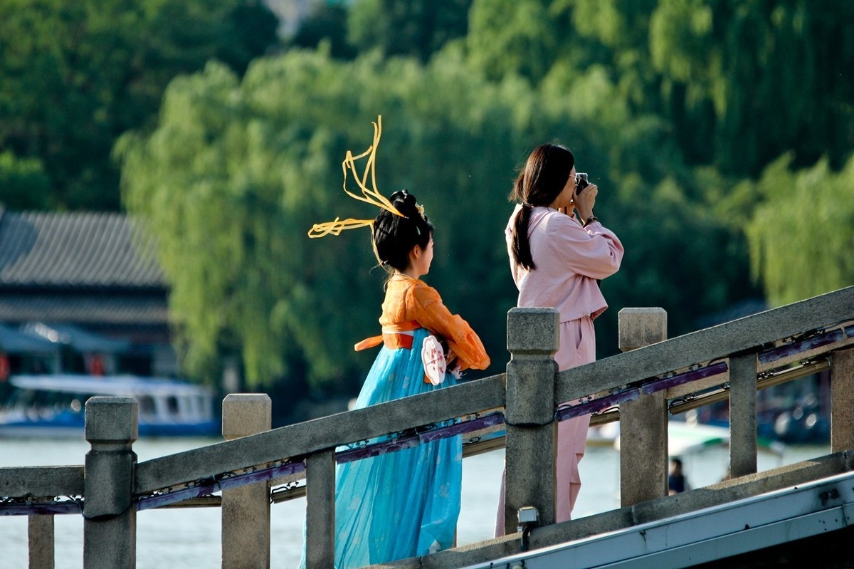 抓拍——游人百态