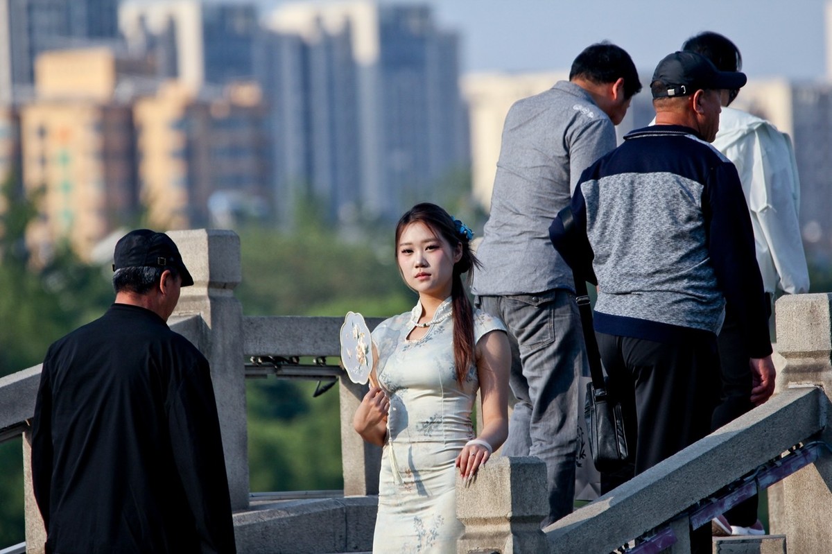 抓拍——游人百态