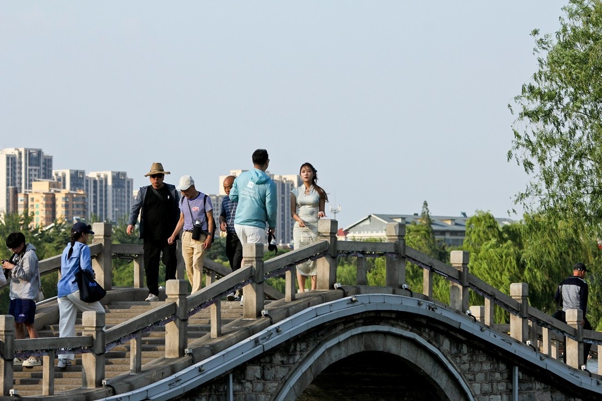 抓拍——游人百态