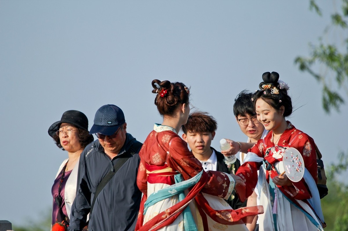 抓拍——游人百态