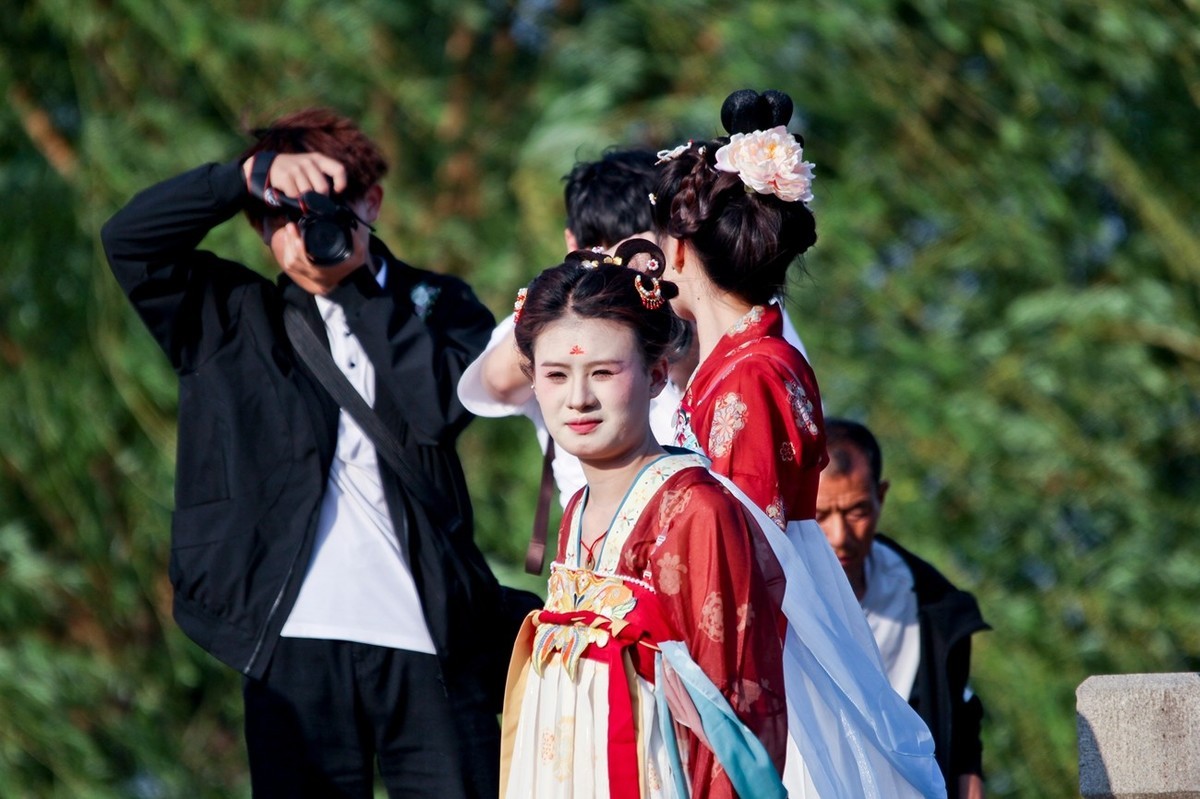 抓拍——游人百态