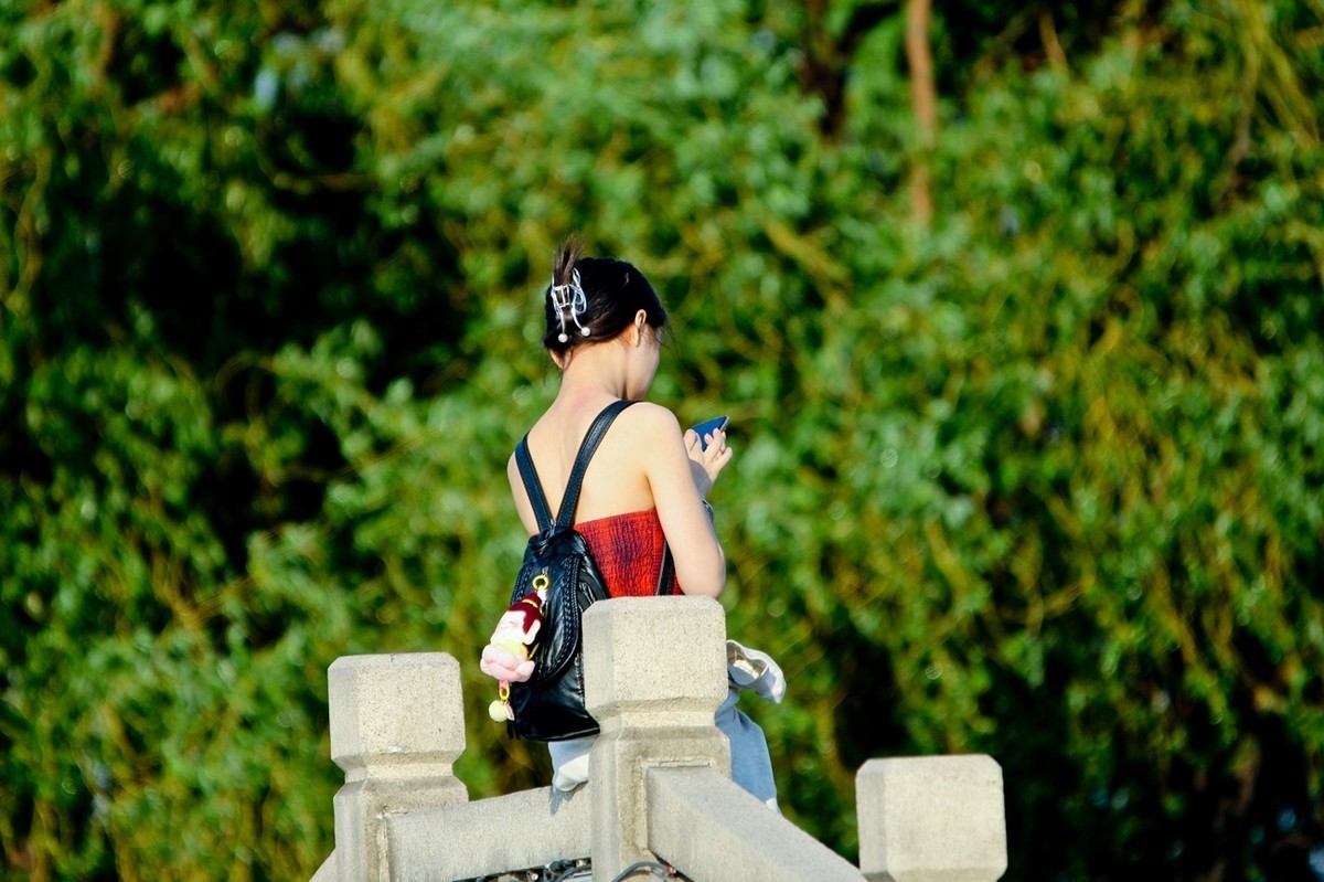 抓拍——游人百态