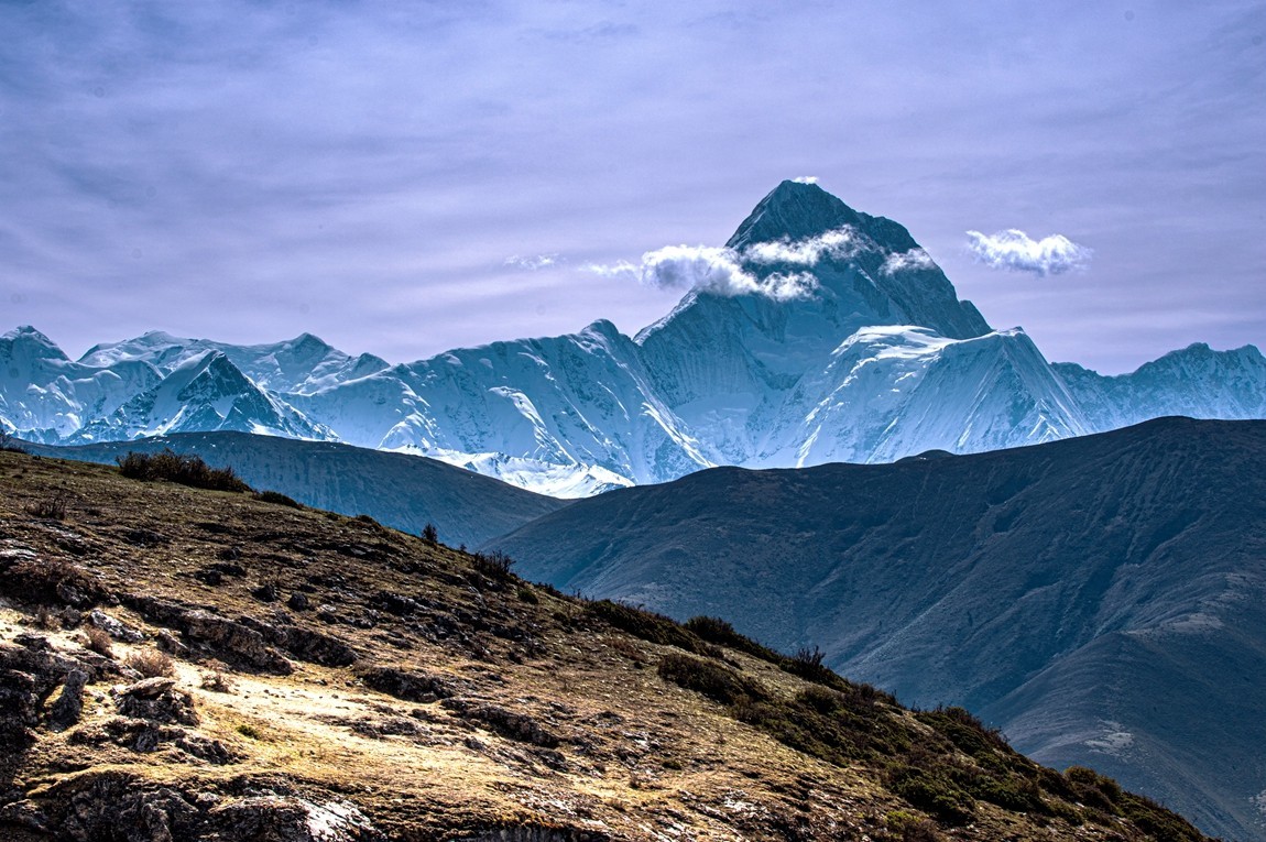 川西高原行摄--贡嘎山乡泉华滩【7】