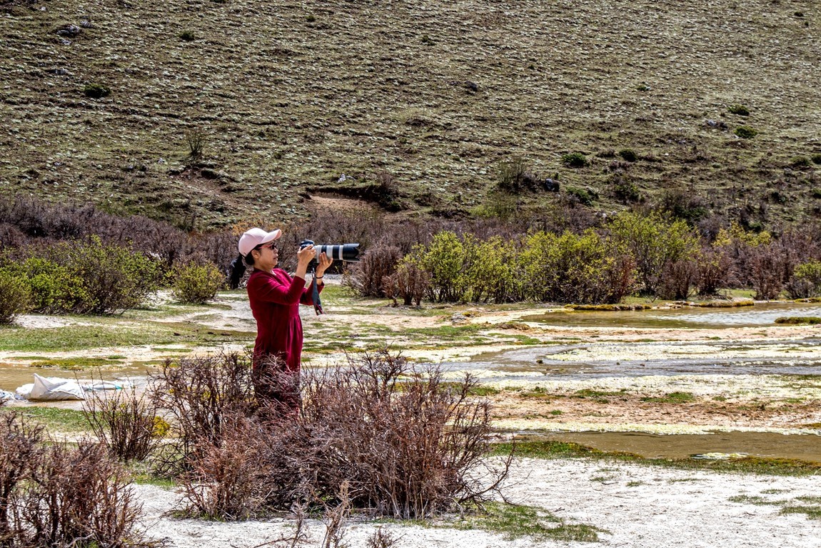 川西高原行摄--贡嘎山乡泉华滩【7】