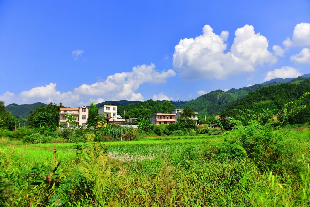 天宝村侗寨今朝