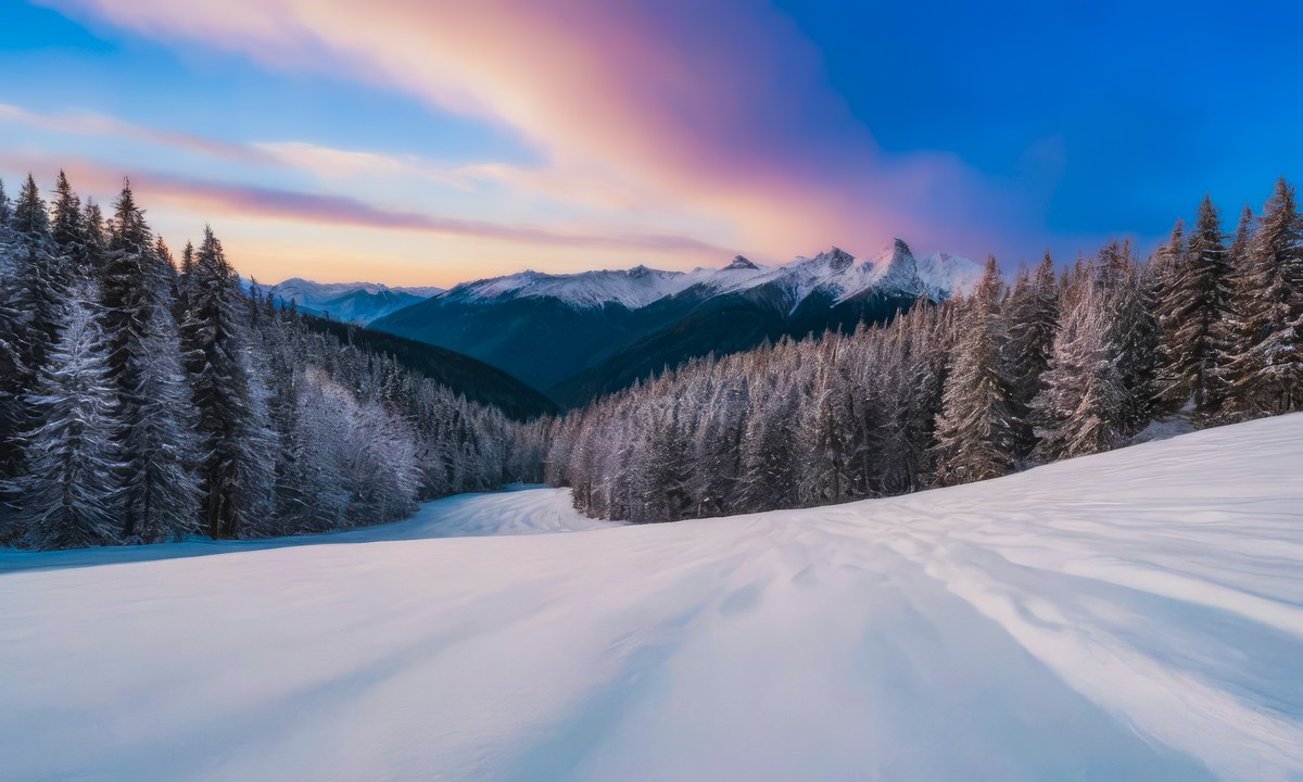 如诗如画的自然画卷