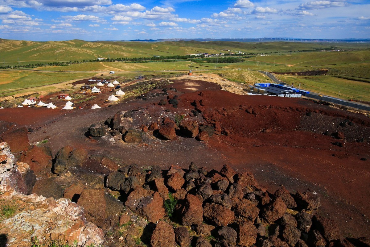 七弟二随拍乌兰哈达火山地质公园