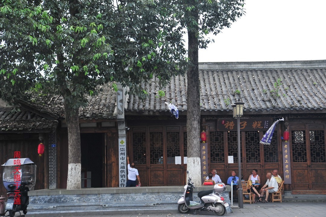 成都元通古镇古塔古桥摄影/周鸣天