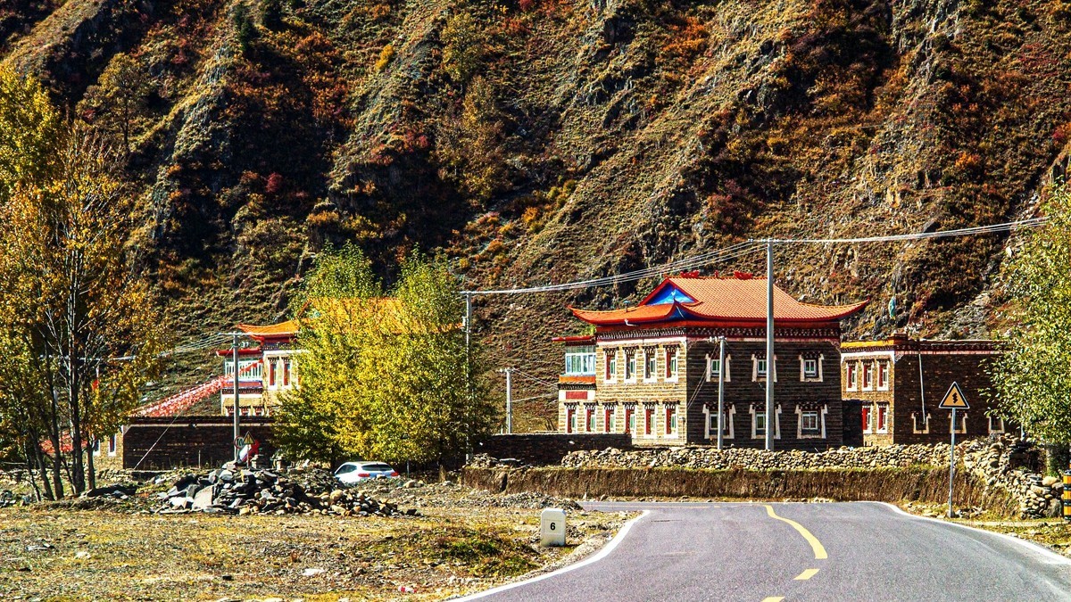 秋行川西高原沿线风光【4】