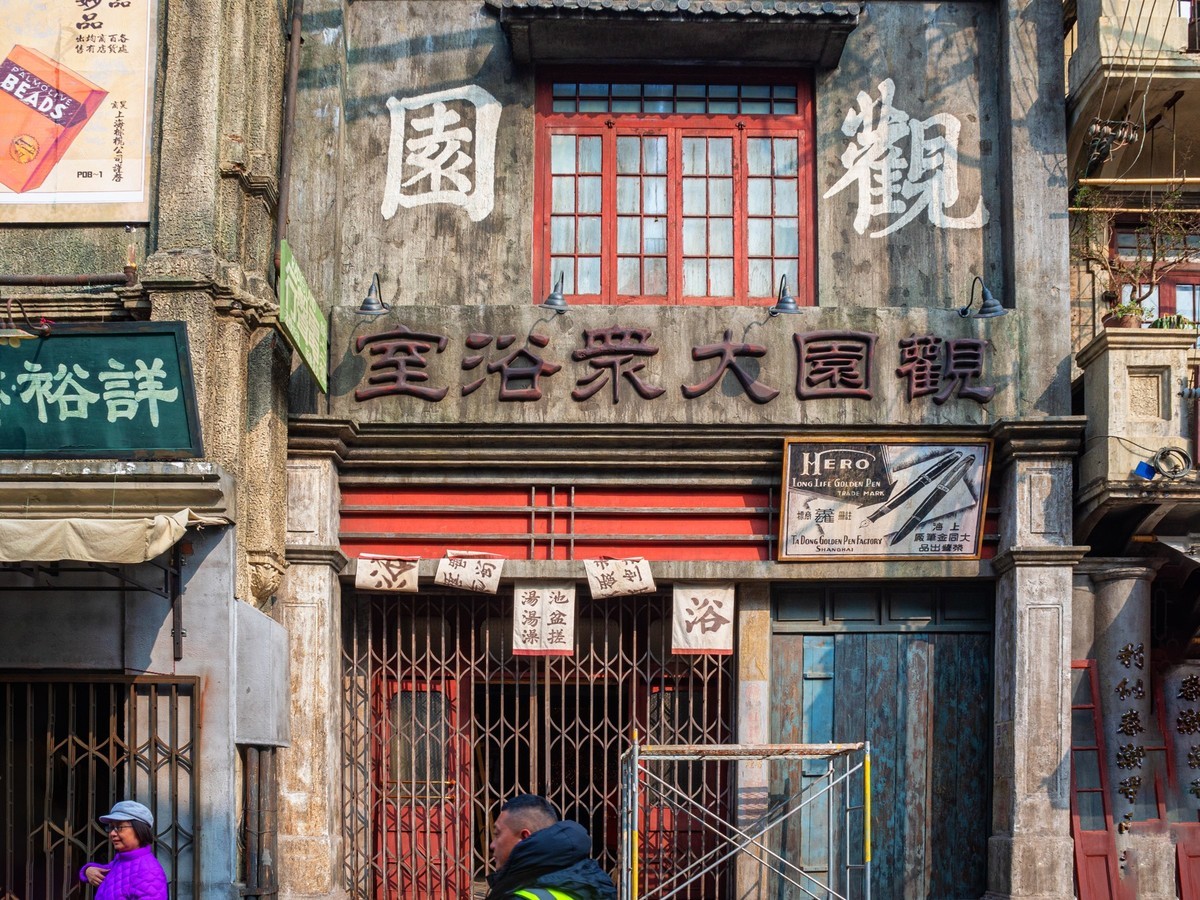 乍浦路上乍现民国街