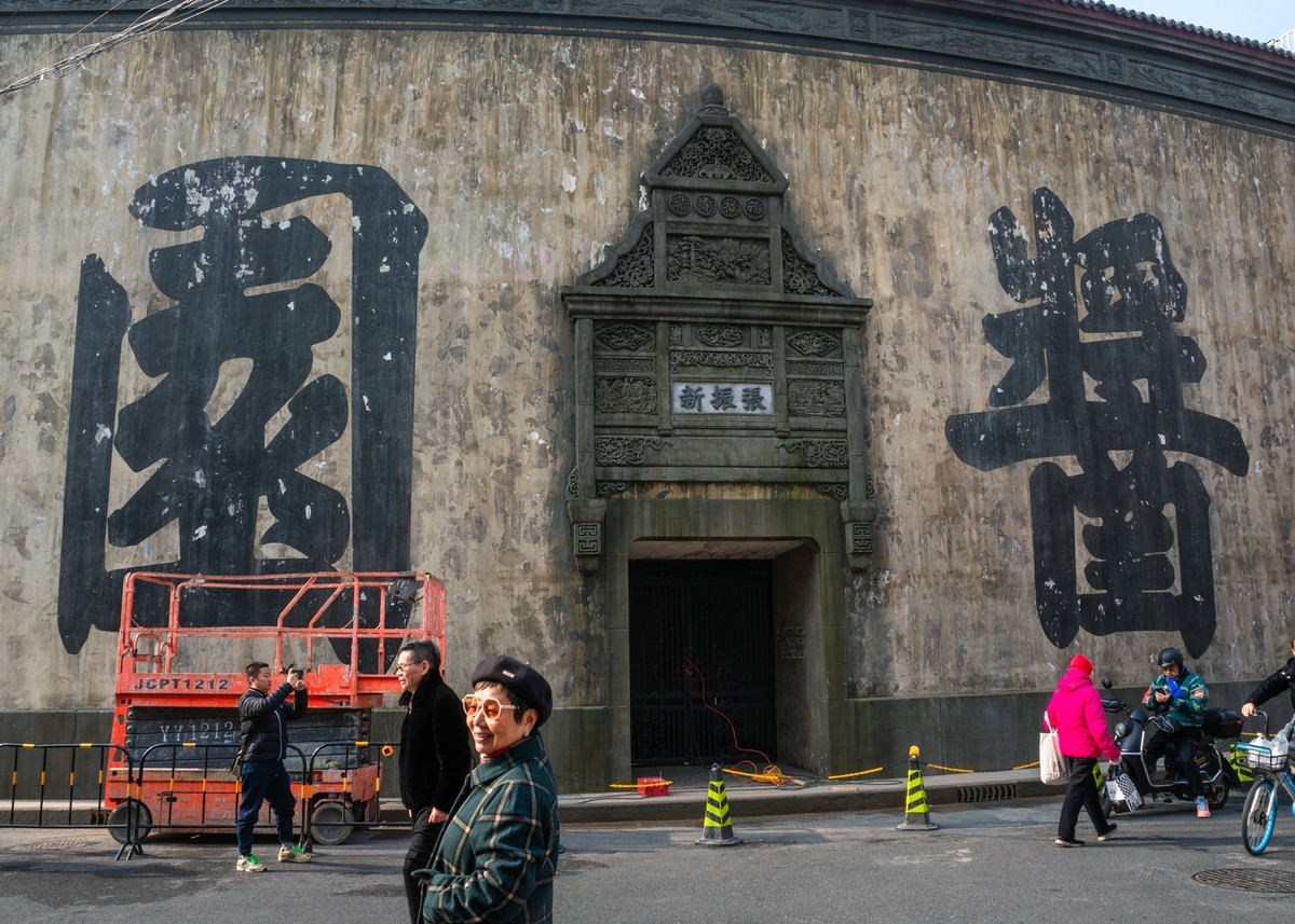 乍浦路上乍现民国街