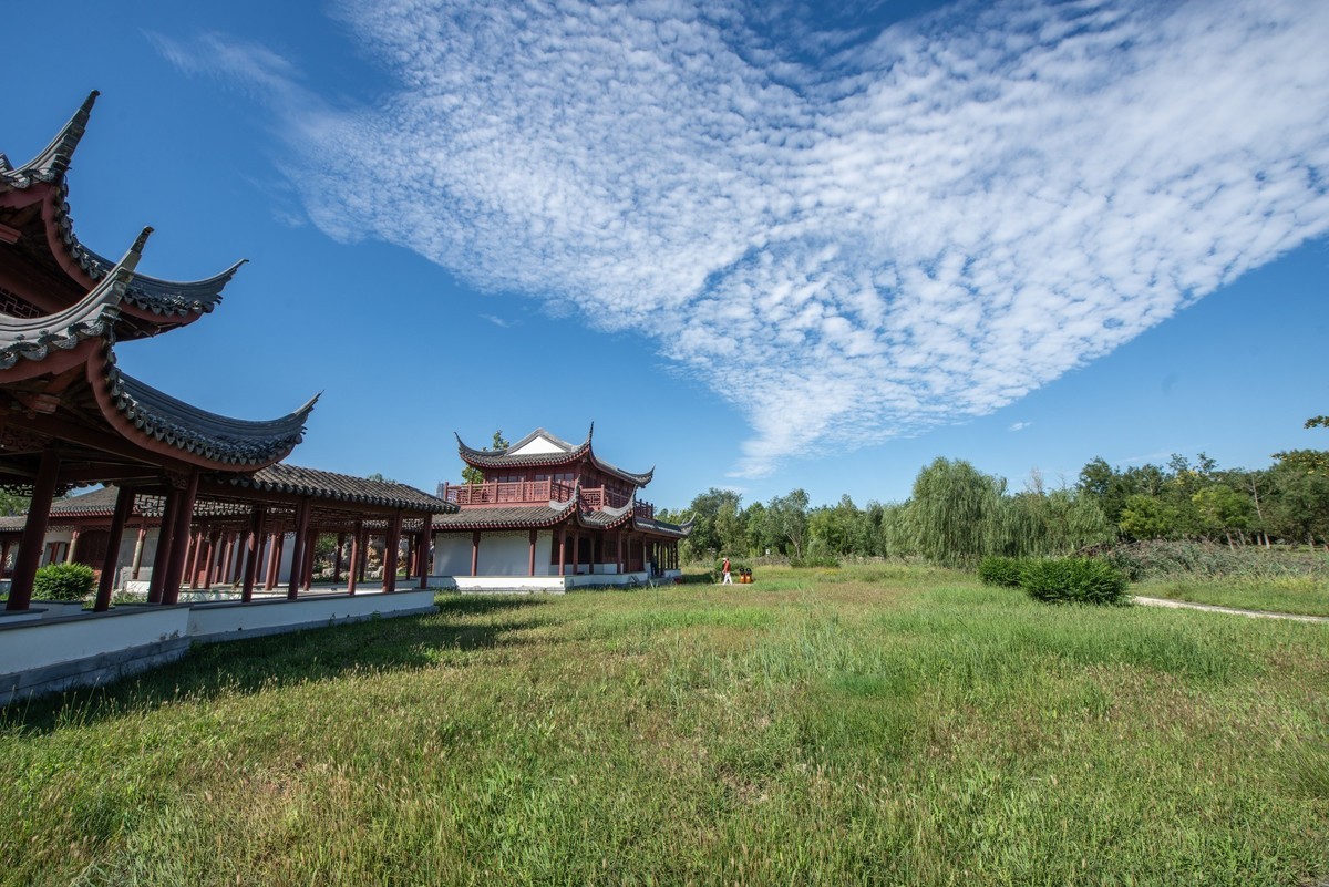 秋日水西公园掠影