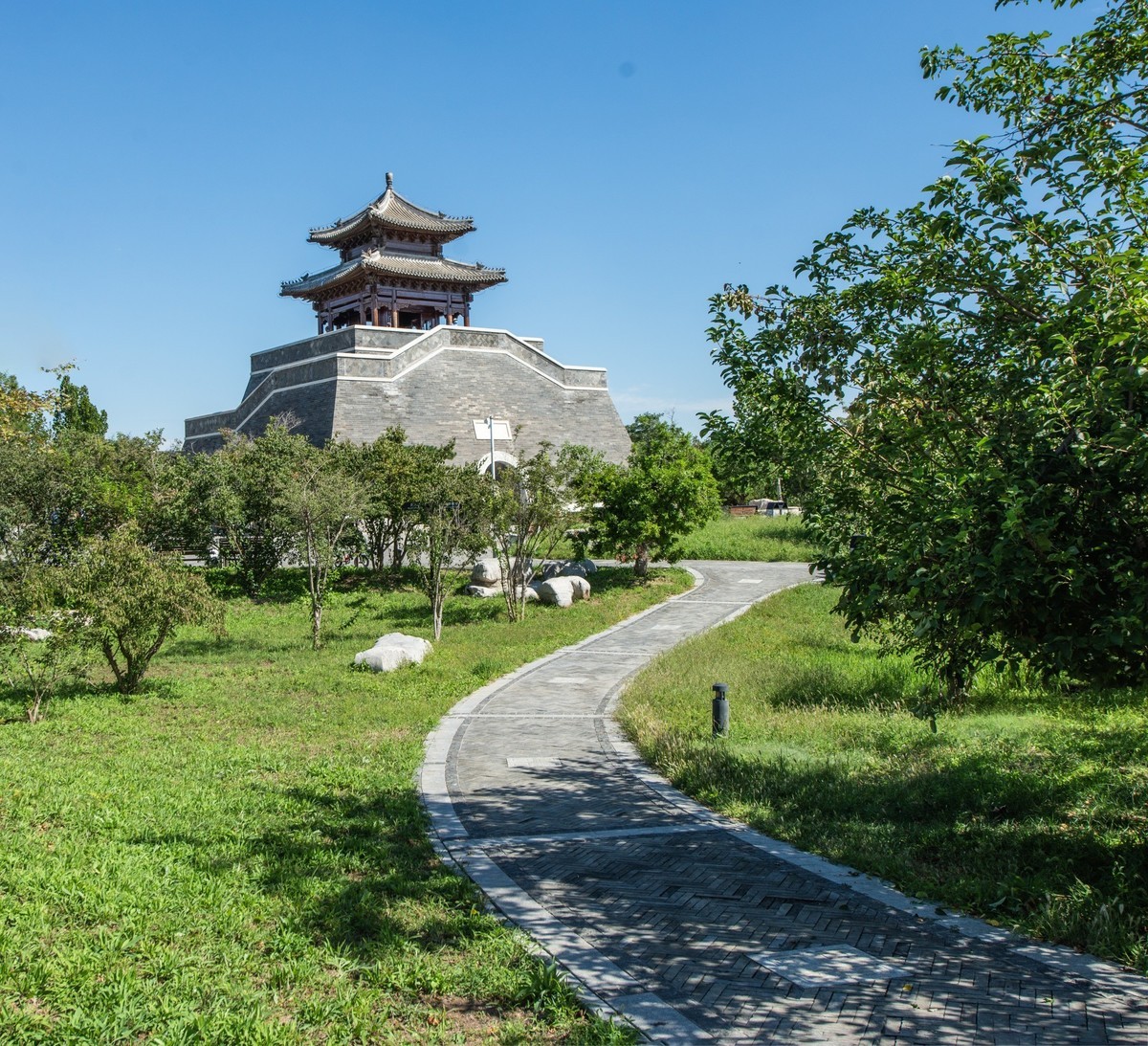 秋日水西公园掠影