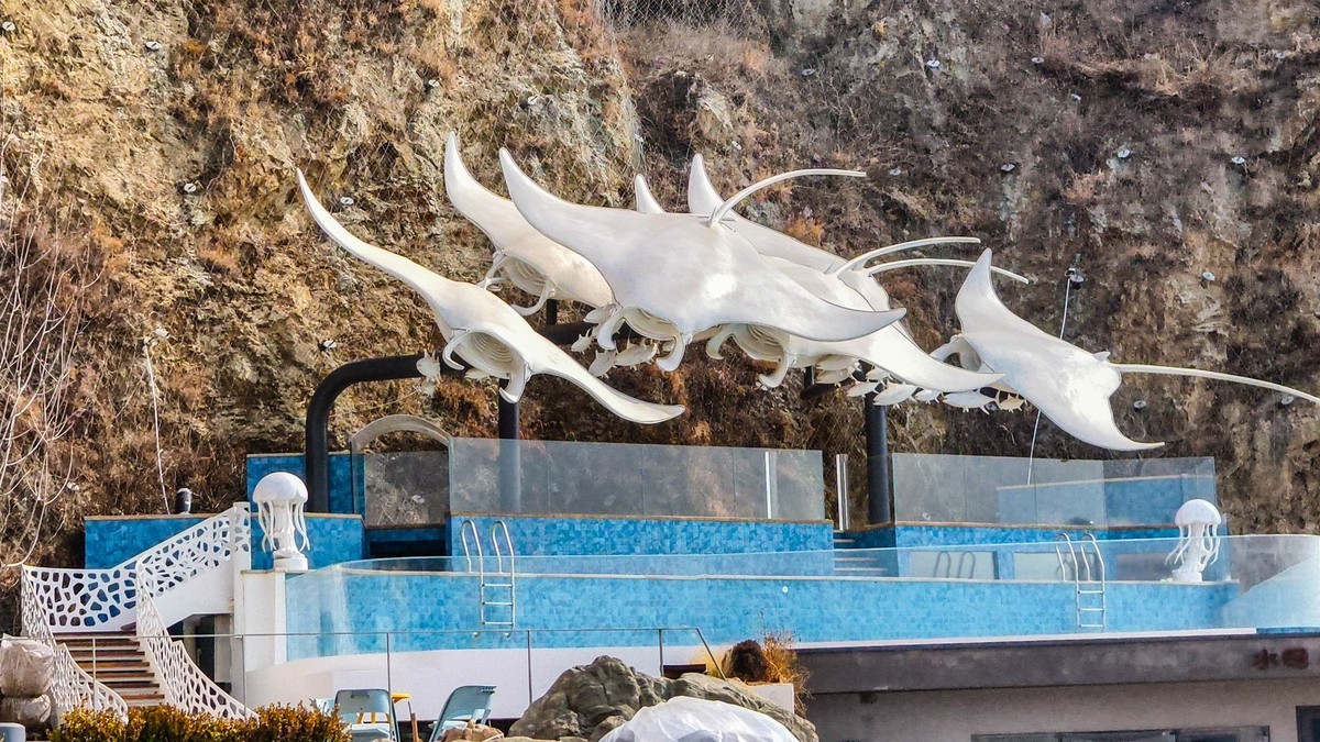 大 连 的 海 ------ 250305 渔 人 码 头 （ 二 ）