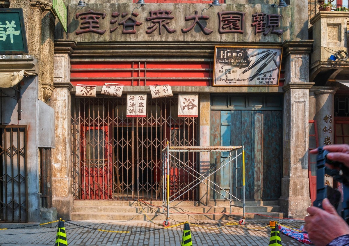 乍浦路上乍现民国街