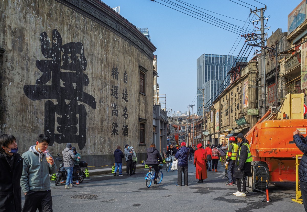 乍浦路上乍现民国街