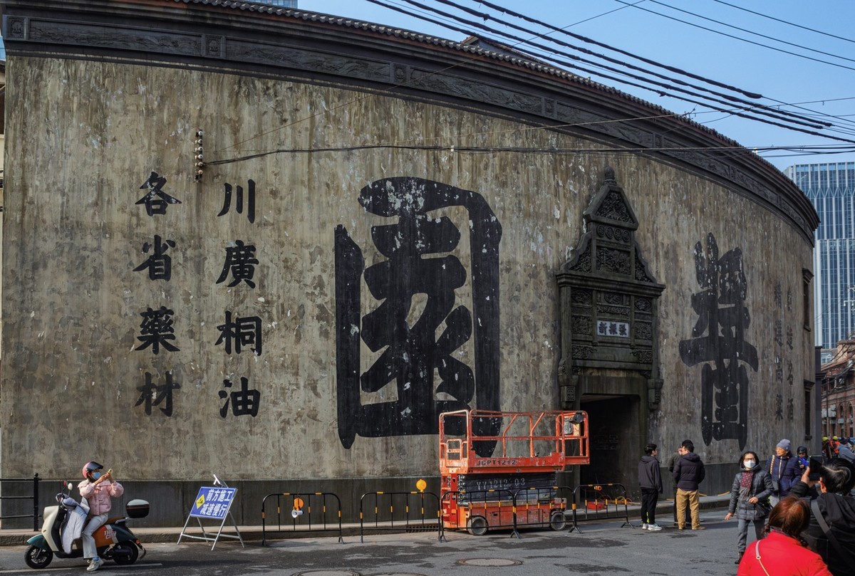 乍浦路上乍现民国街