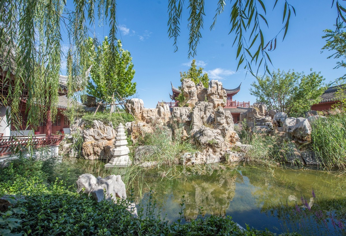 秋日水西公园掠影